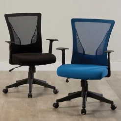 Realspace® Radley Mesh Mid-Back Task Office Chair, Black, BIFMA Compliant