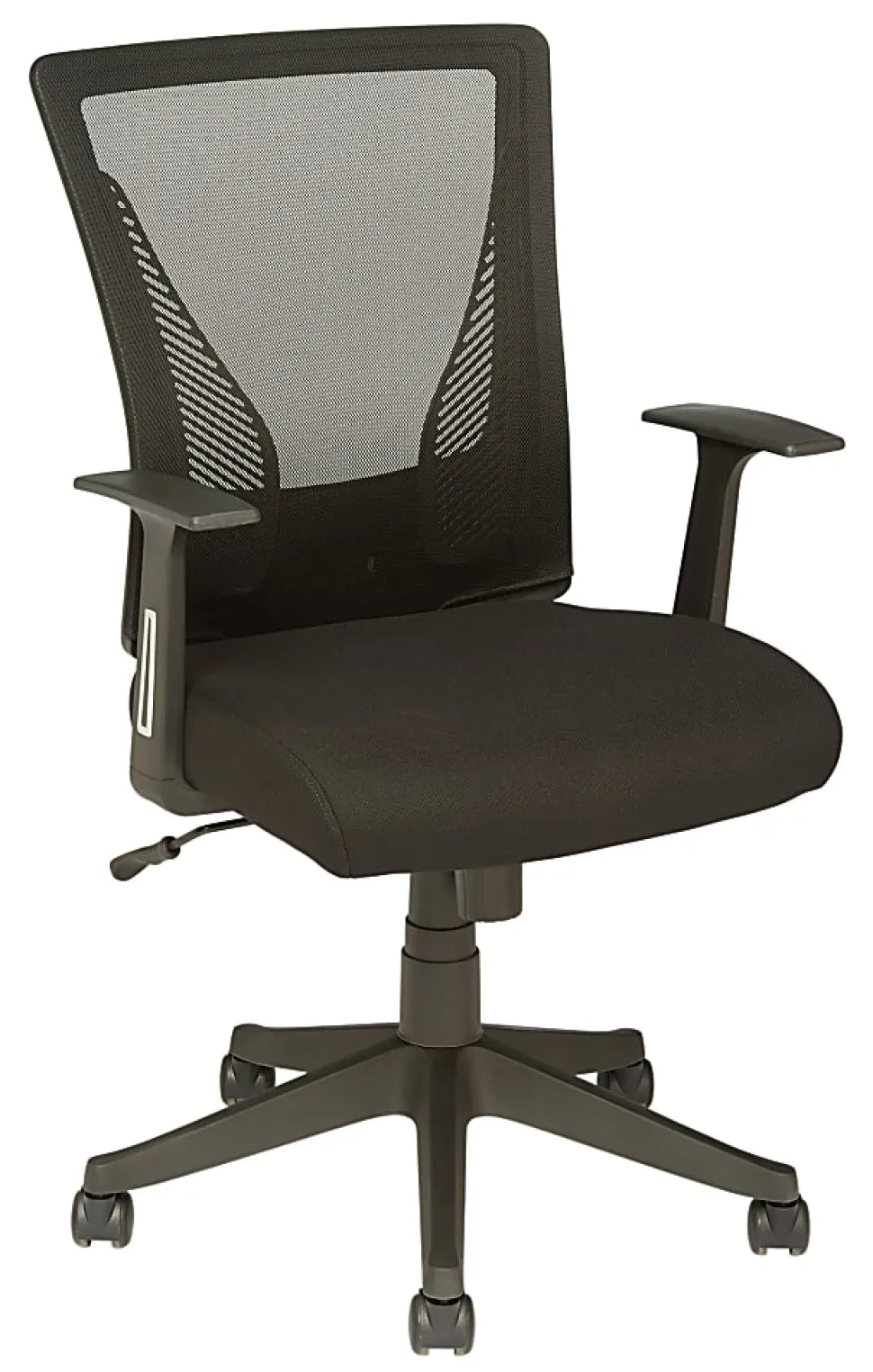 Realspace® Radley Mesh Mid-Back Task Office Chair, Black, BIFMA Compliant
