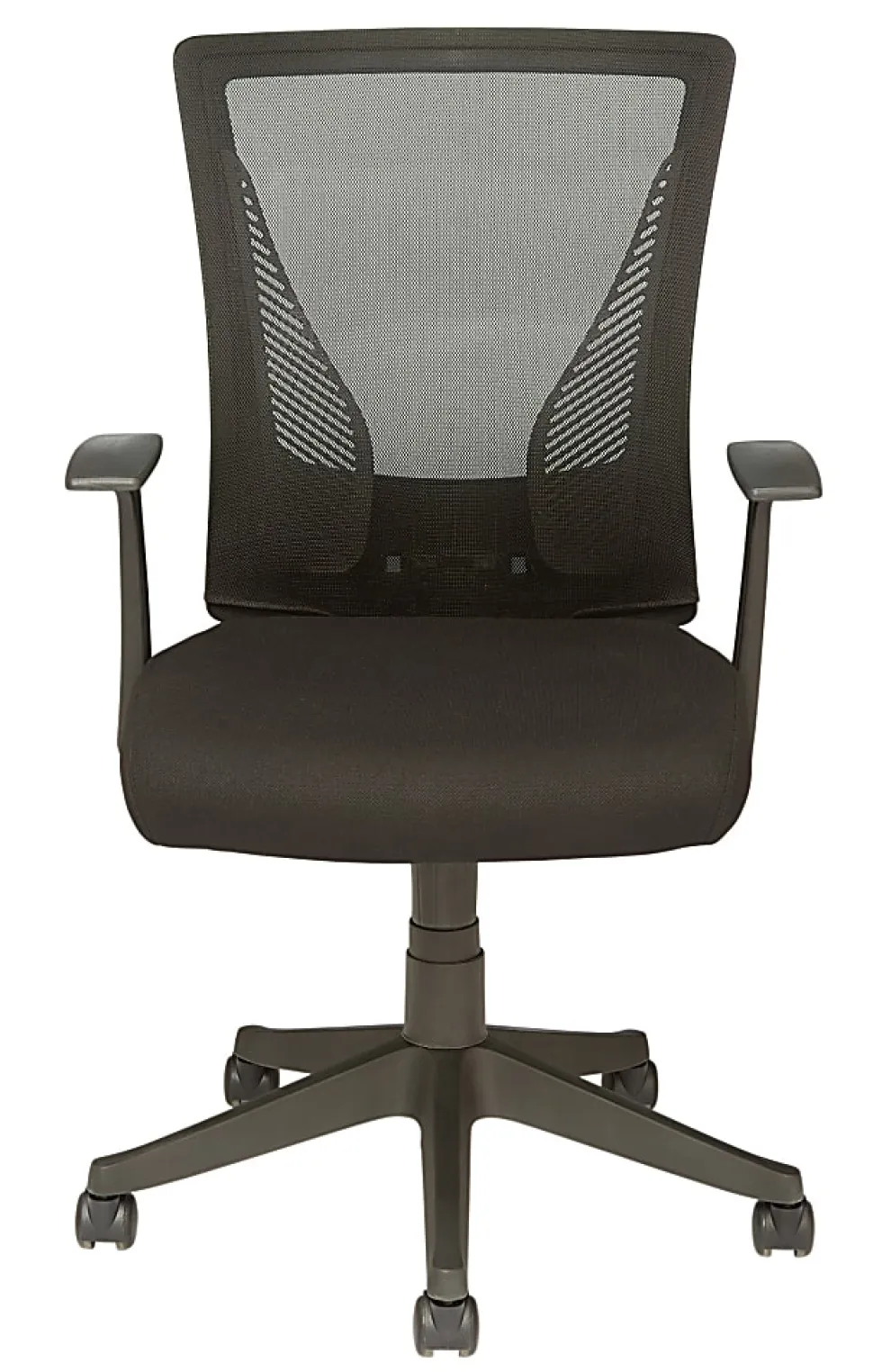 Realspace® Radley Mesh Mid-Back Task Office Chair, Black, BIFMA Compliant