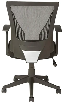 Realspace® Radley Mesh Mid-Back Task Office Chair, Black, BIFMA Compliant