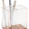 Realspace® Rose Gold Acrylic Pencil Cup