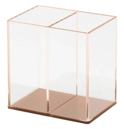 Realspace® Rose Gold Acrylic Pencil Cup