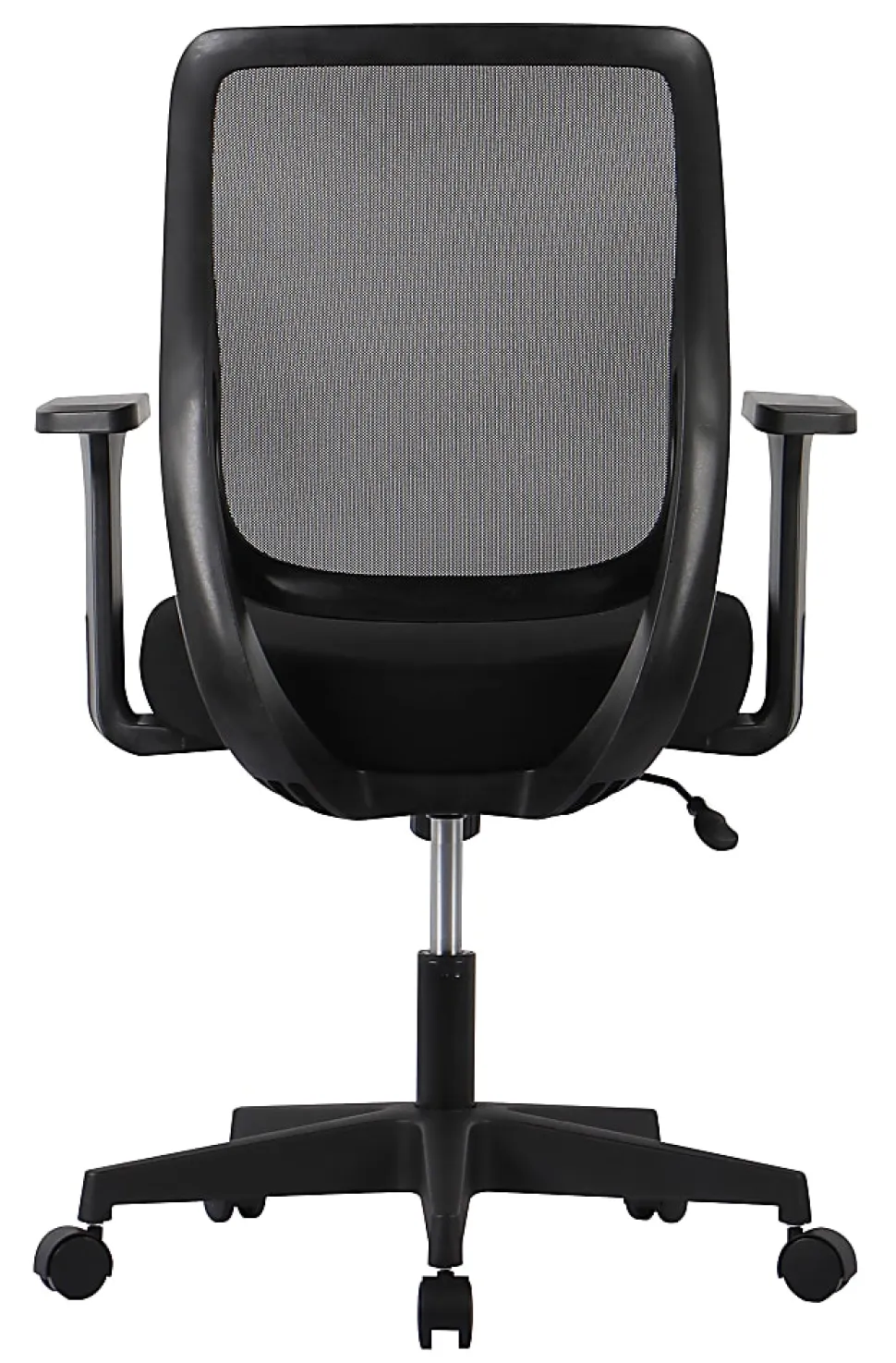 Realspace® Sensi Mesh/Fabric Low-Back Task Office Chair, Black, BIFMA Compliant