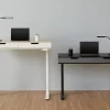 Realspace® Smart Electric 48"W Height-Adjustable Standing Desk, Black/Gray