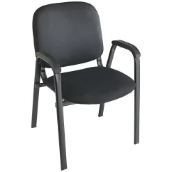 Realspace® Stacking Guest Office Chair, Black