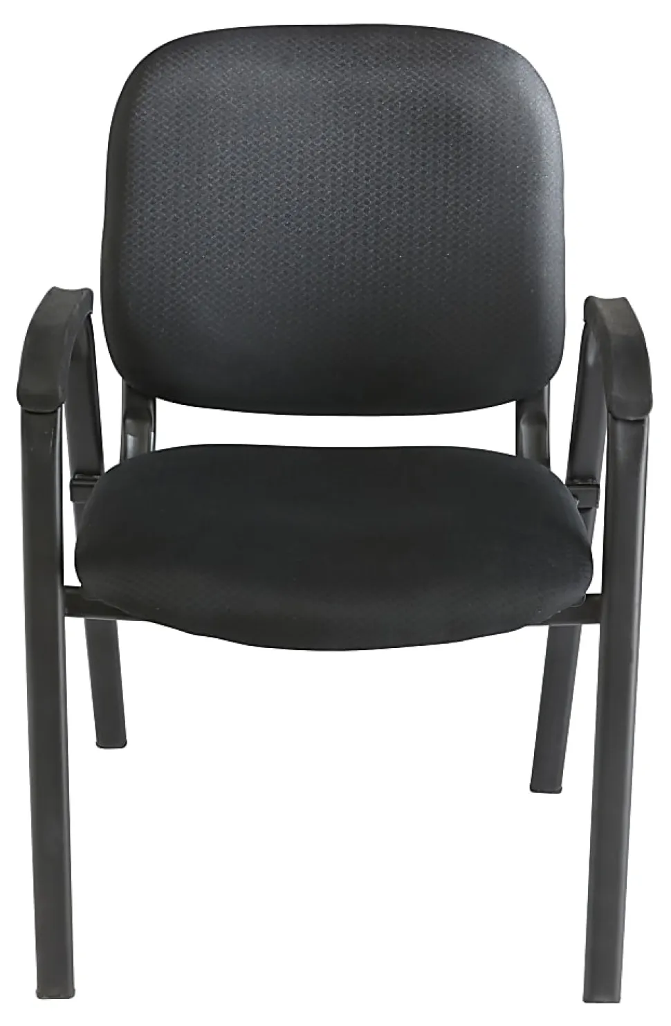 Realspace® Stacking Guest Office Chair, Black