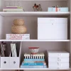Realspace® Standard-Duty Document Storage Box, 12" x 2-1/4" x 9-1/4", White
