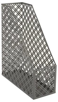Realspace® Streya Cut-Metal Magazine File Holder, 12
