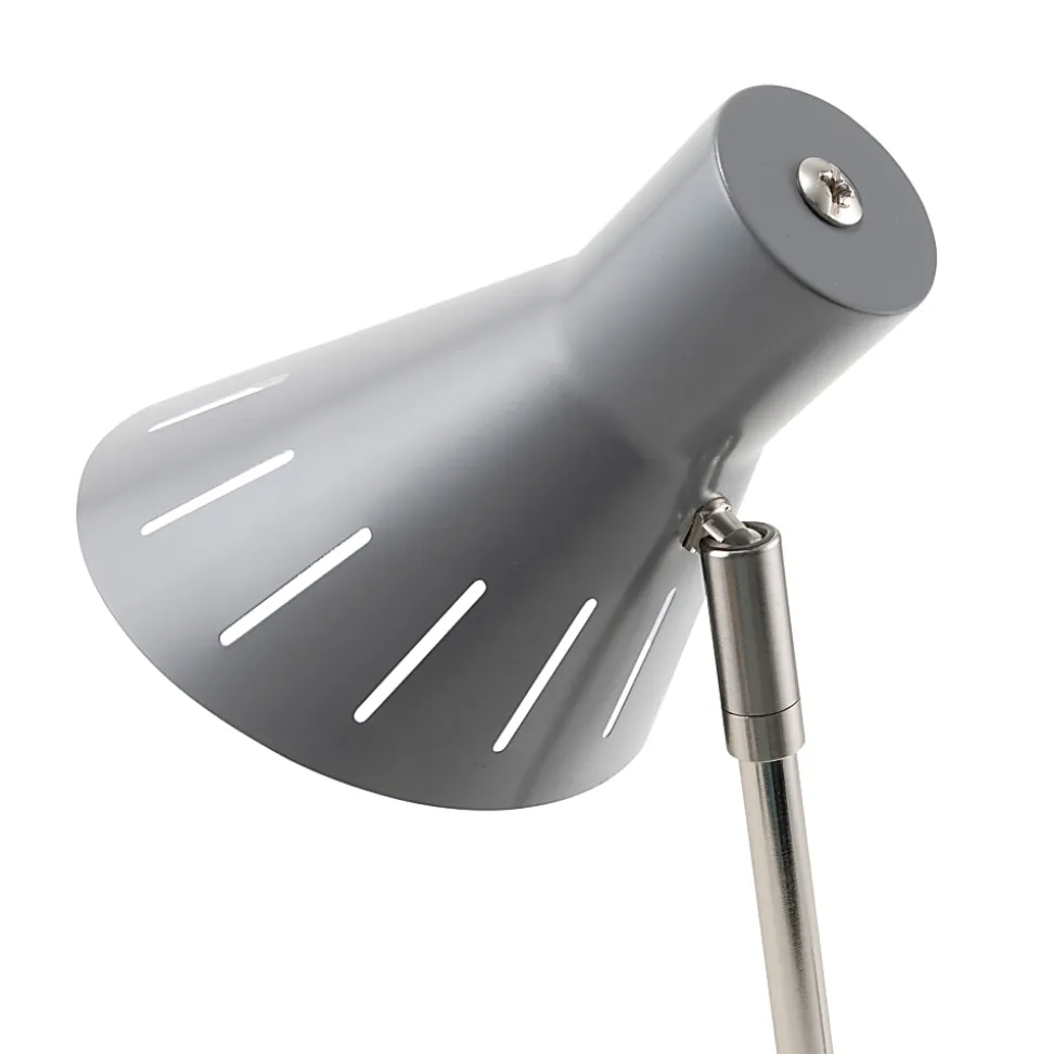 Realspace™ Tanji Desk Lamp, 16"H, Gray