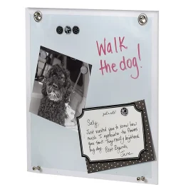 Realspace® Unframed Dry-Erase Whiteboard Magnetic Panel, 12" x 12", White