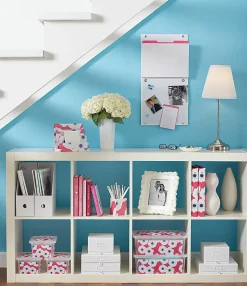 Realspace® White Dot Magazine File