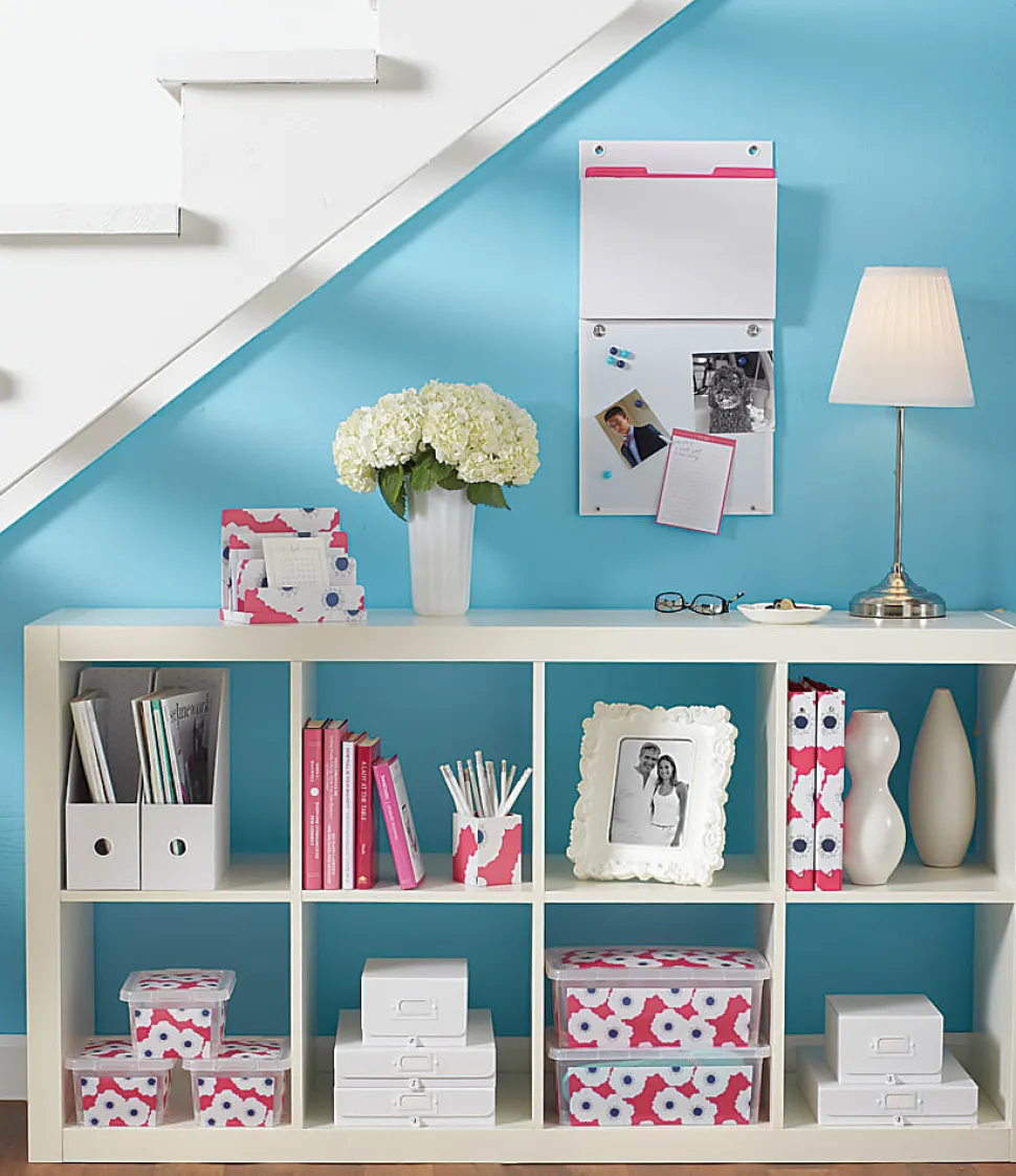 Realspace® White Dot Magazine File