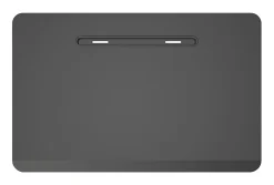 Realspace® 28"W Mobile Sit-to-Stand Compact Desk/Laptop Cart Workstation, 28-3/4"H x 28"W x 22-1/16"D, Black