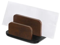 Realspace® Wood/Metal Letter Sorter, 4