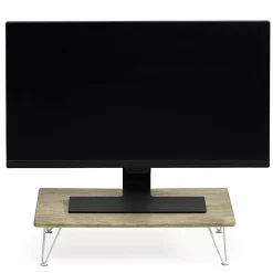 Realspace® Wood Monitor Stand, 4-3/4