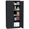 Realspace® 36"W Steel 5-Shelf Cabinet, Black