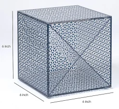 Realspace® Zora Acrylic Desktop Organizer Cube, 6