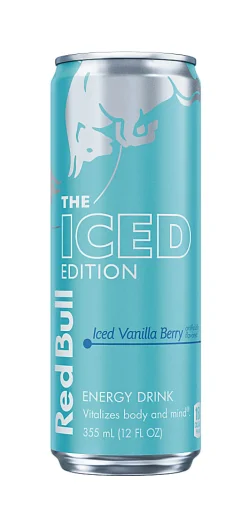 Red Bull Energy Drink, Iced Edition, 12 Oz