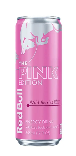 Red Bull Energy Drink, Pink Edition, 12 Oz