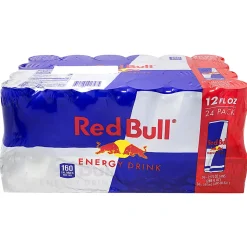 Red Bull Original Energy Drinks, 12 Oz, Pack Of 24 Cans
