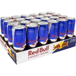 Red Bull Original Energy Drinks, 12 Oz, Pack Of 24 Cans