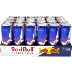 Red Bull Original Energy Drinks, 12 Oz, Pack Of 24 Cans