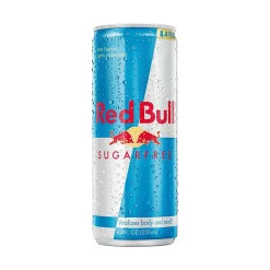 Red Bull Sugar-Free Energy Drink, 8.3 Oz, Box Of 24 Cans