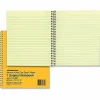 Rediform® Brown Board Notebook, 6-7/8 x 8-1/4", 1 Subject, 80 Sheets, Brown