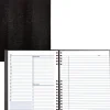 Rediform College Rule NotePro Organizer, 11" x 8 1/2", Black