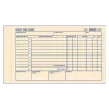 Rediform® Daily Time Clock Card Pads, For Daily Time/2-Page, 4.25" x 7", Manila, 100 Pages