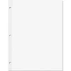 Rediform Heavyweight Reinforced Filler Paper - Letter - 100 Sheets - Plain - Stapled/Glued - 20 lb Basis Weight - 20121