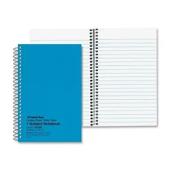 Rediform® Kolor-Kraft Notebook, 5" x 7-3/4", 1 Subject, 80 Sheets, Blue