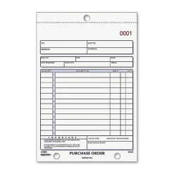 Rediform 2-part Carbonless Purchase Order Book - 50 Sheet(s) - 2 Part - Carbonless Copy - 5.50"x7.87" Sheet Size - 1L140