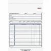Rediform 2-Part Carbonless Sales Forms - 50 Sheet(s) - Stapled - 2 Part - Carbonless Copy - 5.50"x7.87" Sheet Size - 5L320