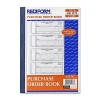 Rediform 2-Part Purchase Order Book - 400 Sheet(s) - Stapled - 2 Part - Carbonless Copy - 2 3/4" x 7" Sheet Size - Blue Print Color - 1 Each