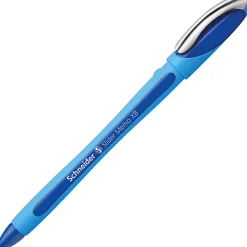 Rediform® Schneider Slider Memo XB Ballpoint Pens, Extra Broad Point, 1.4 mm, Blue Barrels, Blue Ink, Pack Of 10 Pens