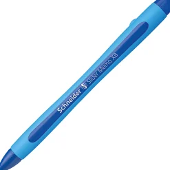 Rediform® Schneider Slider Memo XB Ballpoint Pens, Extra Broad Point, 1.4 mm, Blue Barrels, Blue Ink, Pack Of 10 Pens