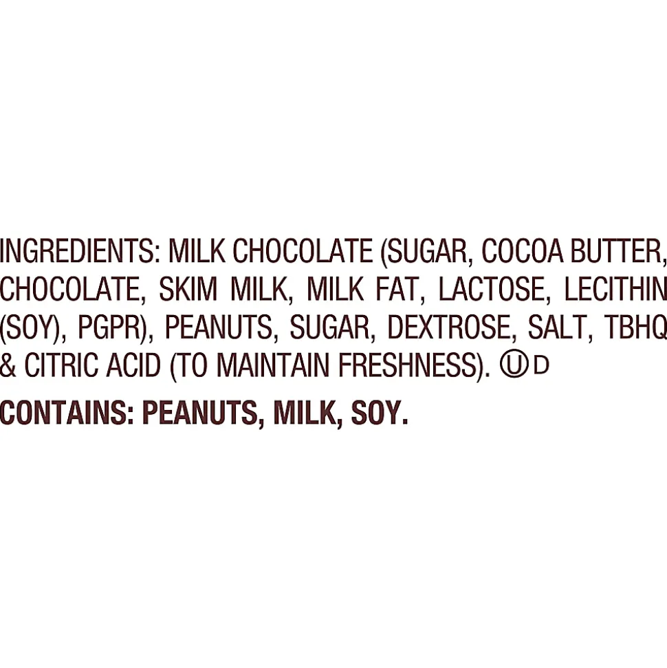 REESE'S Milk Chocolate Peanut Butter Cups Miniatures Candy, 30 oz