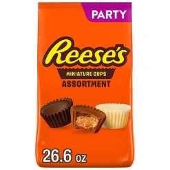 REESE'S Peanut Butter Cups Miniatures Candy Assortment, 26.6 oz