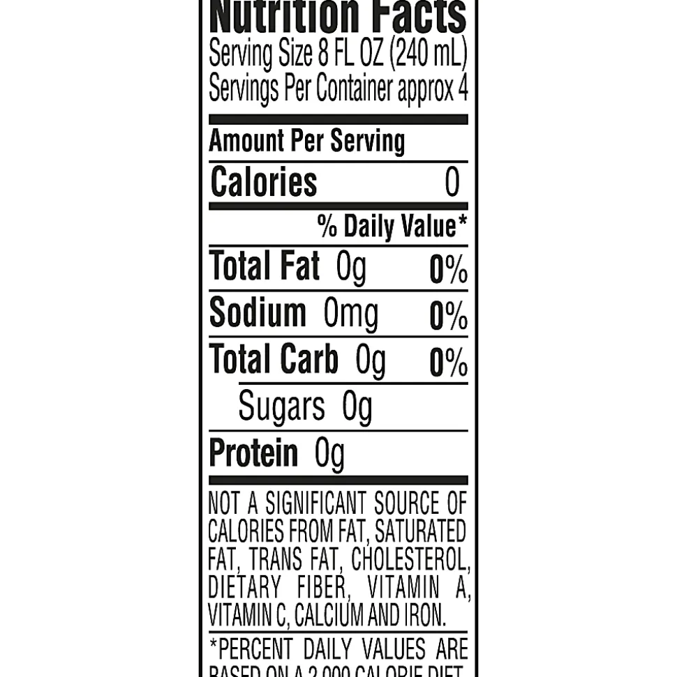Regional Spring Water, 8 Oz, Case Of 48 Bottles