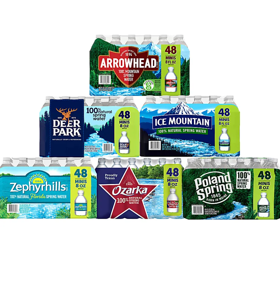Regional Spring Water, 8 Oz, Case Of 48 Bottles