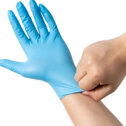 Remcoda Extra-Strength Nitrile Gloves - 4 mil Thickness - Chemical Protection - Large Size -  - NIT103L