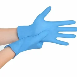 Remcoda Extra-Strength Nitrile Gloves - 4 mil Thickness - Chemical Protection - Medium Size -  - NIT103M