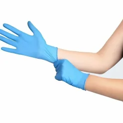Remcoda Extra-Strength Nitrile Gloves - 4 mil Thickness - Chemical Protection - Medium Size -  - NIT103M