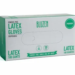 Remcoda Powder-Free Latex Gloves - 4 mil Thickness - X-Large Size - Latex - Off White - Powder-free, Comfortable, Excellent Grip -  - LAT101XL