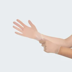 Remcoda Powder-Free Vinyl Gloves - 3 mil Thickness - X-Large Size - For Right/Left Hand - Vinyl - Clear - Comfortable, Latex-free - 100 / Box