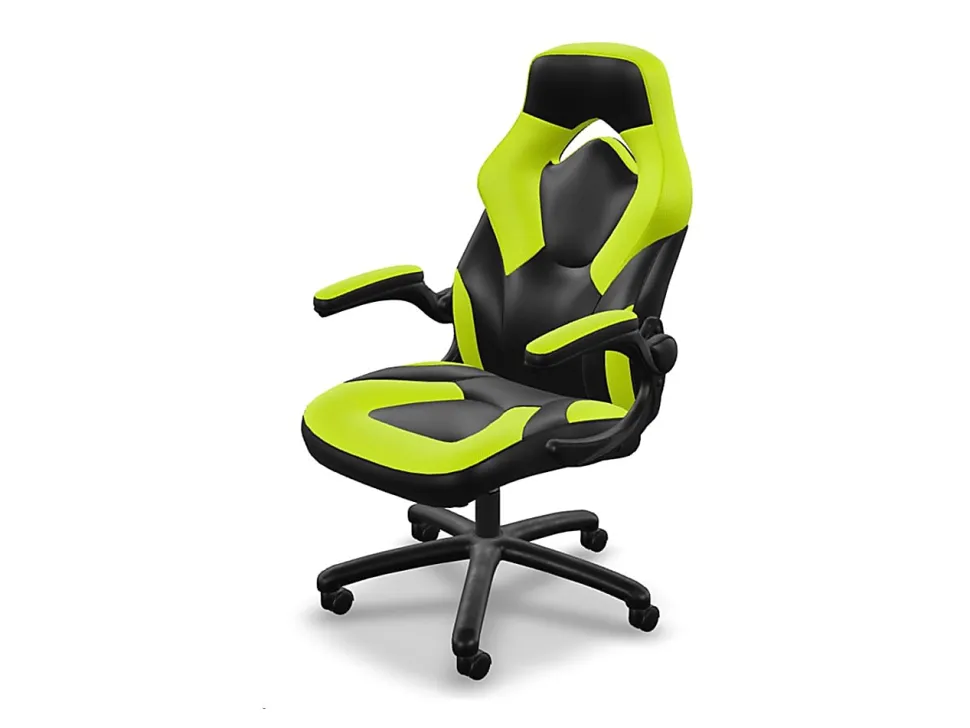 RESPAWN 3085 Gaming Chair, With Integrated Headrest, Green, RSP3085GRN