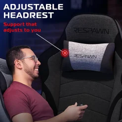 RESPAWN 900 Gaming Recliner, Gray Fabric, RSP900FGRY