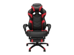 RESPAWN 110 Pro Gaming Chair, With Footrest & Headrest Pillow, Red, RSP110V2RED