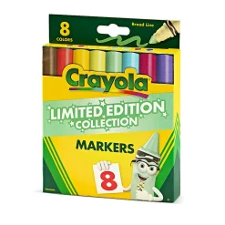 8 Retired Colors Creating 8 BL markers to match the 8ct retired crayons we are bringing back for Limited Time Only.